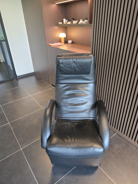 Jori Relax Leer Zwart – Verstelbare relaxstoel, Leather, Metal (photo 4 of 11)