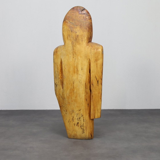 Image 1 of Groupe de sculptures "Famille en bois" - Roland Lavianne, 1970