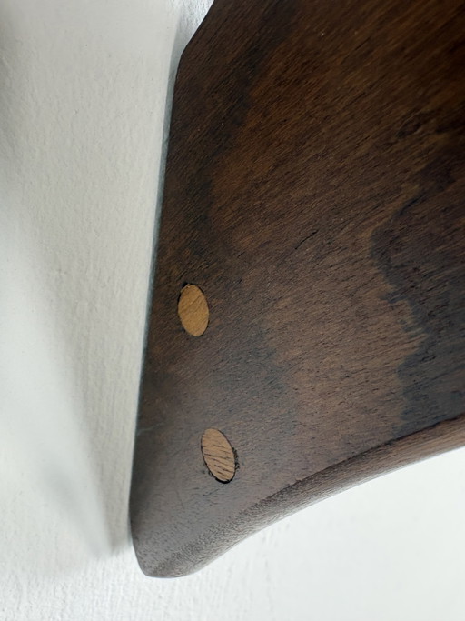 Vintage Garderobenständer aus Holz, 1960er Jahre