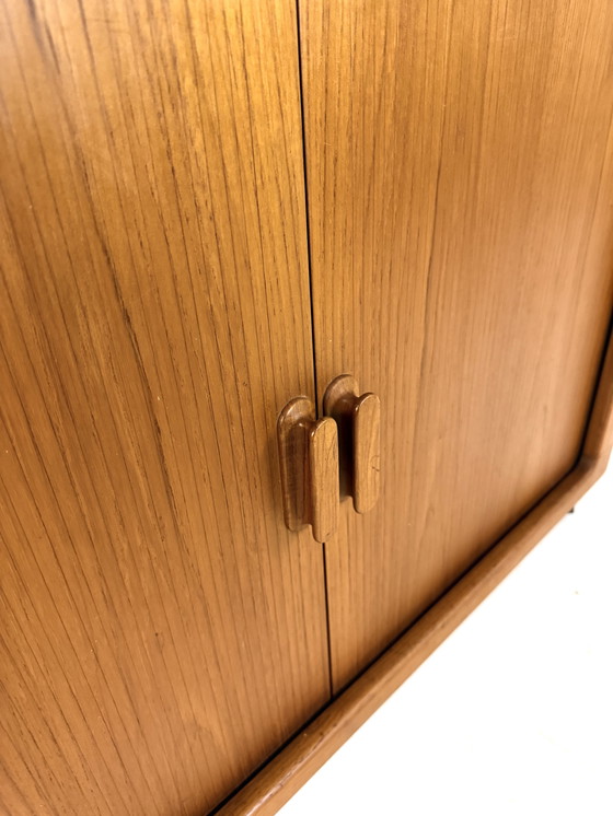 Image 1 of Vintage teak TV cabinet/audio furniture, Dyrlund '80