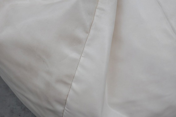 Image 1 of Grande sacco a pelo bianco vintage degli anni Settanta