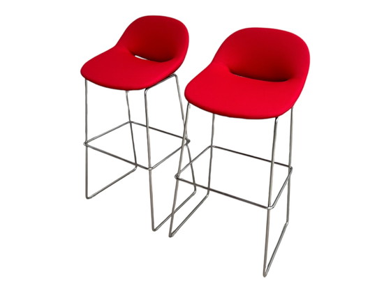 Image 1 of 2x sedia/sgabello da bar Artifort Beso