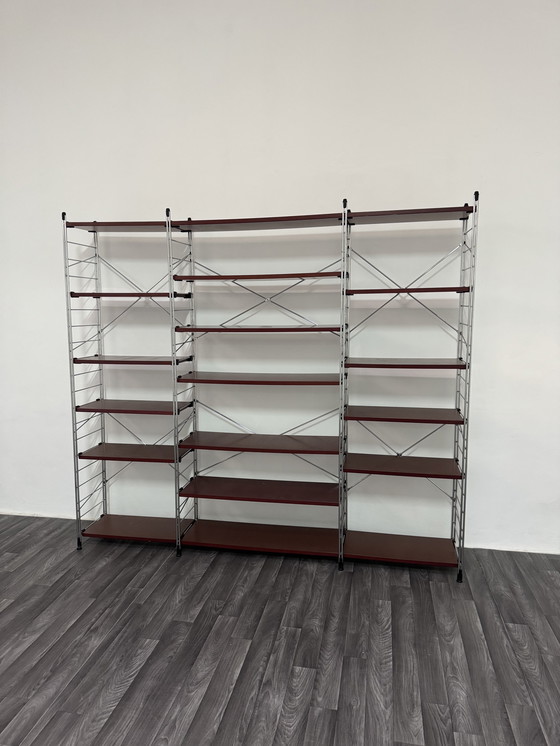 Image 1 of String System Modular Bookcase, 1980s Modern Design