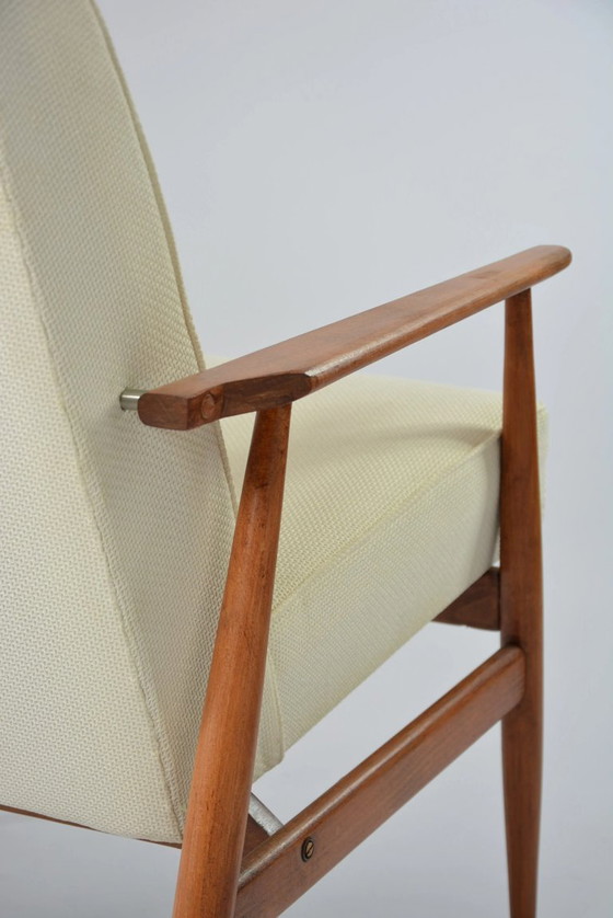 Image 1 of FOX fauteuils met crèmekleurige gemêleerde afwerking