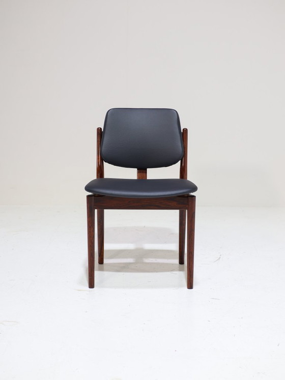 4x Sedie da pranzo Arne Vodder Sibast, danesi degli anni '60 – Wood, Vintage (photo 2 of 12)