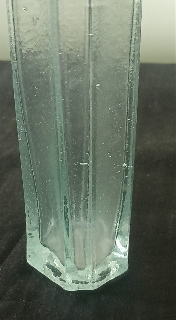 Image 1 of Rara bottiglia da farmacia ottagonale francese – soffiata a mano (ca. 1850–1865)