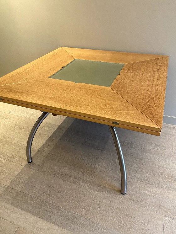 Image 1 of Table (circular side) Design Bob Van den Berghe 1976
