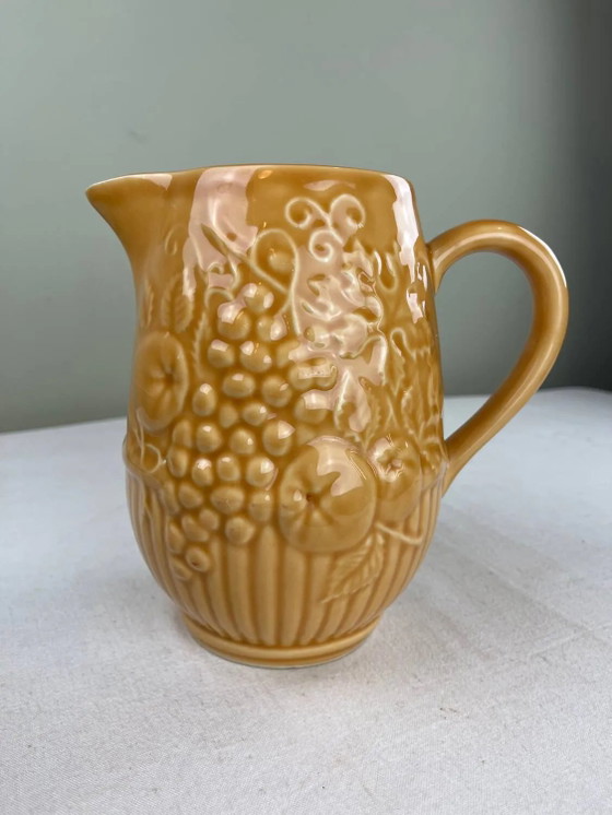 Karaffe aus Steingut – Gläser & Karaffe, Porcelain, Vintage (photo 6 of 9)