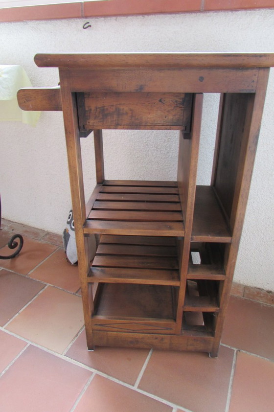 Image 1 of Küchenschrank aus Holz, 1980er