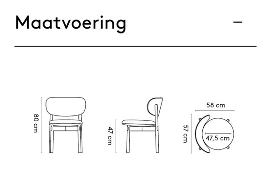 Image 1 of 4x Arco Re-volve Designer-Esszimmerstühle