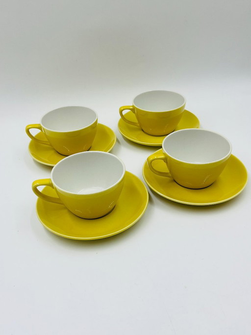 Set aus 4 Villeroy & Boch Tassen und Untertassen – servies, Ceramic (photo 2 of 11)