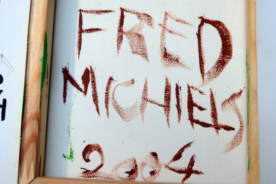Tumulte d'excitation – Fred Michiels, Peintures et dessins, Wood, Canvas (photo 8 of 8)