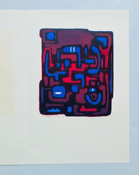 Image 1 of Wim Motz - Litografía de época - 1957