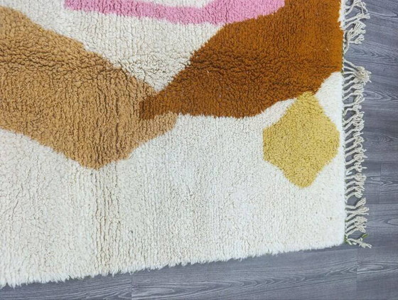 Handgemaakt Marokkaans vloerkleed 200cm x 300cm – Vloerkleden en tapijten, Wool, Modern (photo 2 of 9)