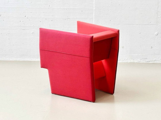 Image 1 of Fauteuil Cup rouge d'Eric Degenhardt pour Richard Lampert