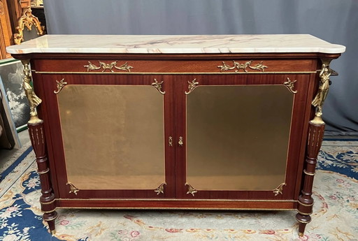 Aparador de estilo Imperio – buffetkasten, Bronze, Marble (photo 2 of 9)