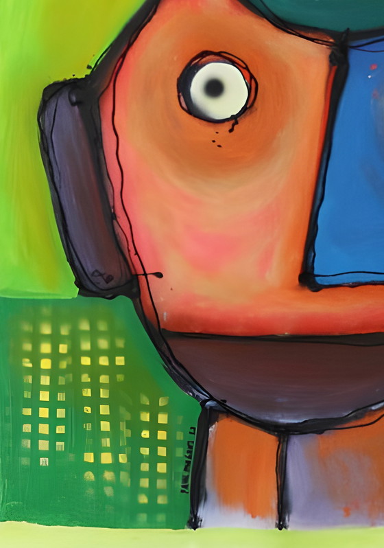 Image 1 of Les parents peignent "Vive l'agriculteur" !