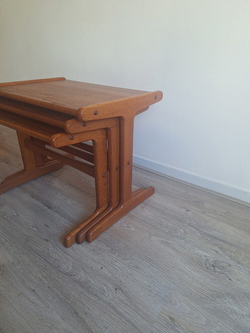 Vintage Teak Mimiset / Nesting Tables - Kai Kristiansen