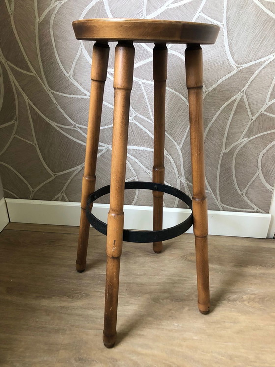 Image 1 of 5x Vintage bar stool