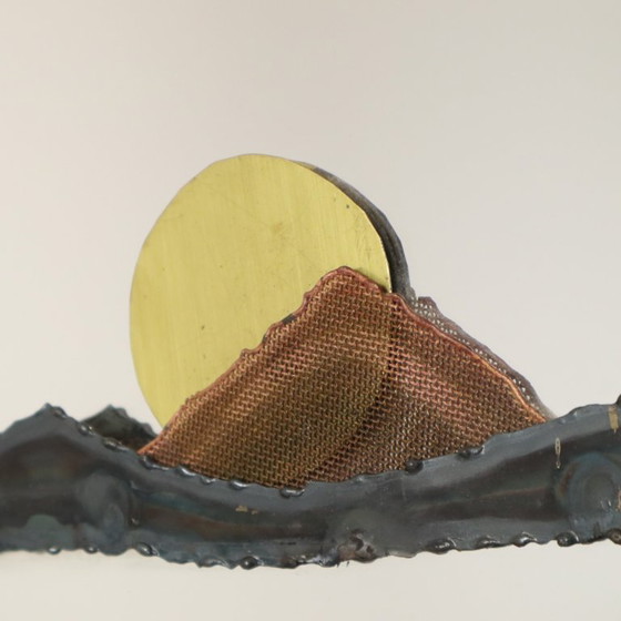 Specchio Design Barca in Rame e Ottone Daniel D’Haeseleer – Sculture, Copper, Brass (photo 12 of 22)