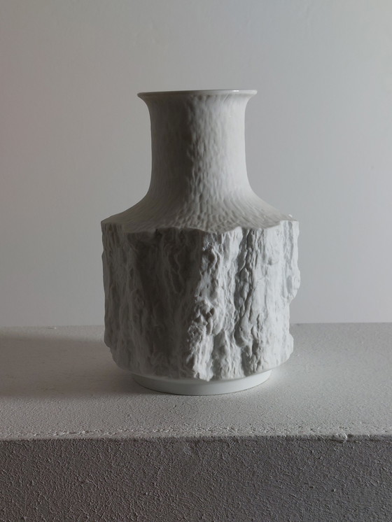 Image 1 of Decorazione in pietra vintage di metà secolo in porcellana biscuit di Bareuther Waldasassen