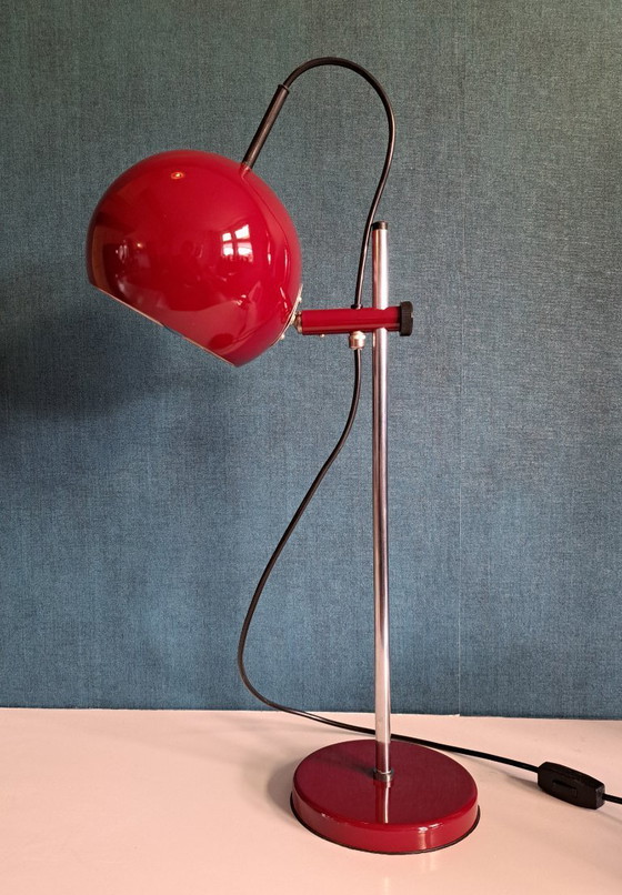 Image 1 of Vintage table lamp - Space age eyeball - 1970s