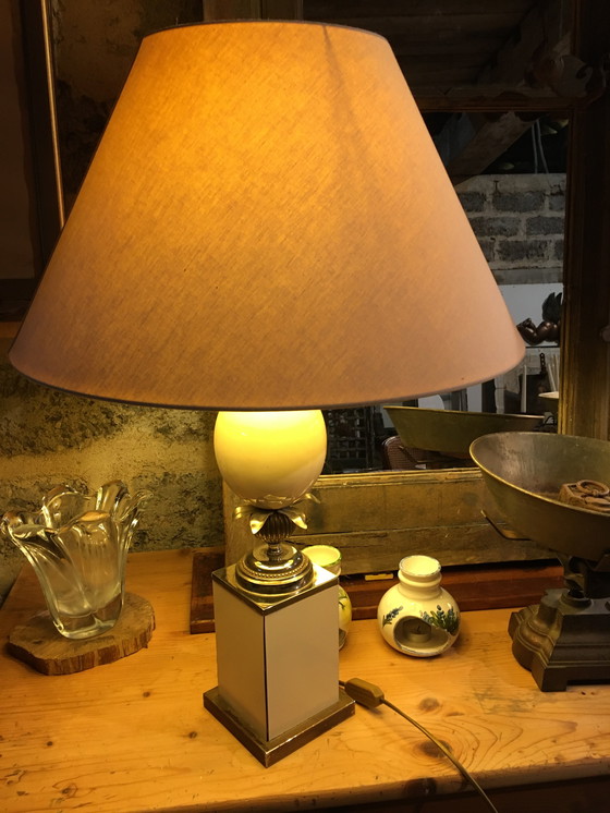 Image 1 of Paar vintage eierlampen