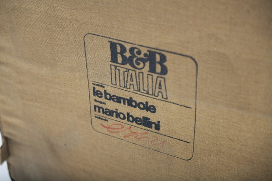 Image 1 of Rare e originali poltrone vintage Le Bambole - Mario Bellini - B&B Italia