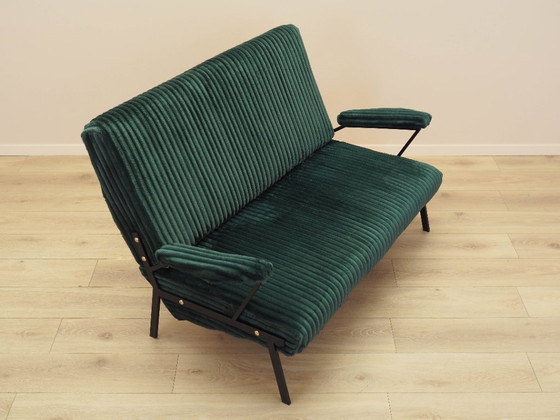 Image 1 of Divano verde, design italiano, anni '70, prodotto in Italia