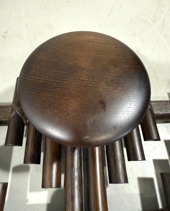 Image 1 of Appendiabiti da parete in rattan anni '70