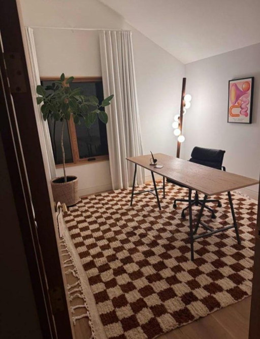 Marokkanischer handgefertigter Teppich aus Wolle 150cm×250cm