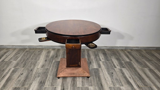 Art Deco Chess/Poker Table