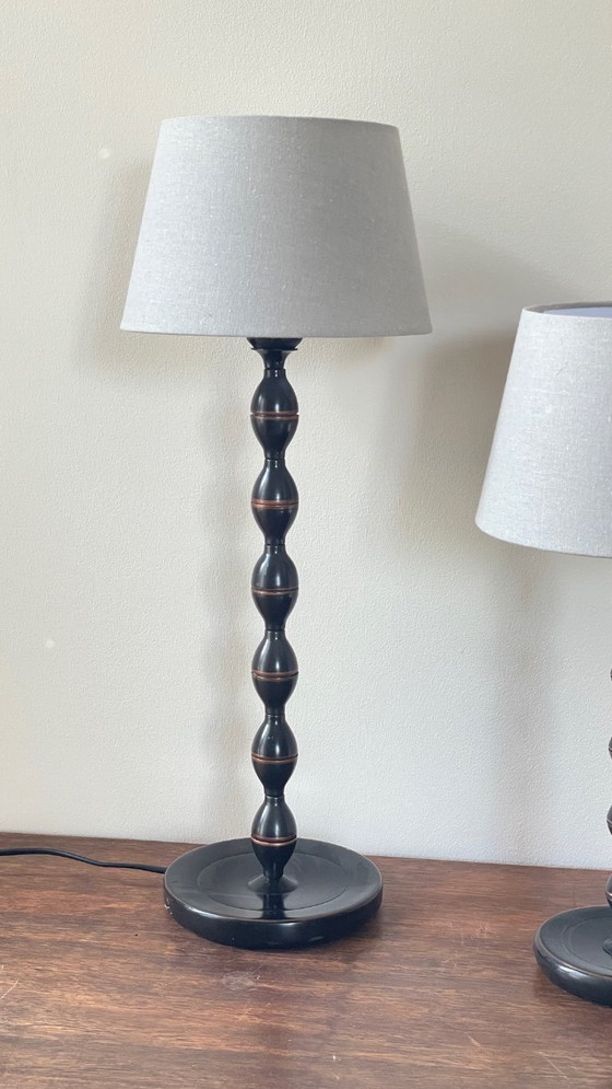 Image 1 of Een paar vintage Ikea spiraallampen