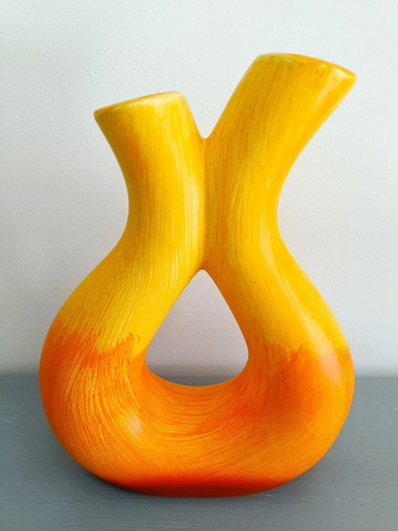 Image 1 of Jarrón decorativo de cerámica