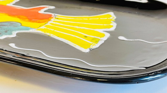 Image 1 of PIATTO XL Fabbrica di terracotta Niderviller Francia VINTAGE