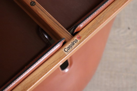 Image 1 of Afra and Tobia Scarpa Model 925 Easy Chairs for Cassina, Italy 1970s