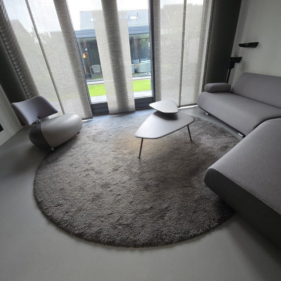 Image 1 of CS Rugs Sauvage Dégradé rug Ø 280 cm – deep pile designer rug