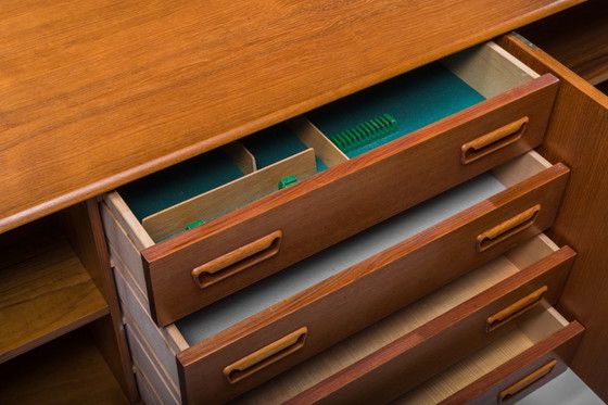 Image 1 of Credenza danese in teak di Gunnar Nielsen per Tibergaard, 1960