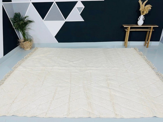 Tapis Berbere Blance [320cmx230cm] – Wool (photo 4 of 10)