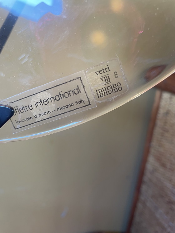 Image 1 of Lampe Effetre en verre de Murano