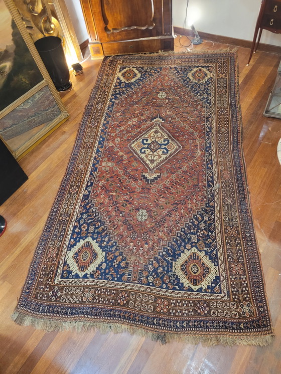 Image 1 of Antigua Alfombra Persa, Estilo Feraghan, S. Xix – Irán – 305 X 155