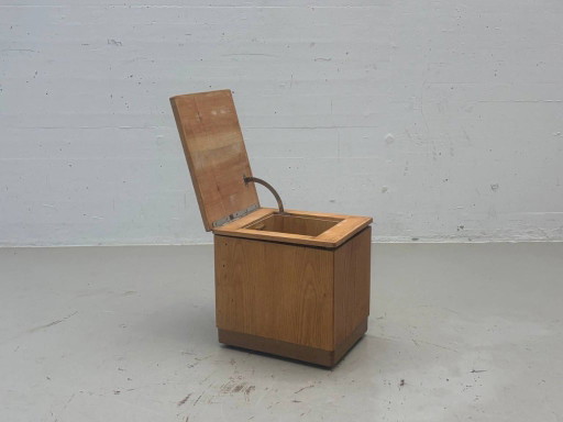 Vintage Wooden Seating Chest, 1960s – opbergkast (photo 2 of 13)