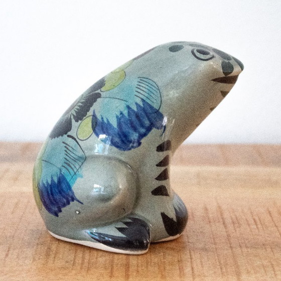 Statuetta Rana in Ceramica Tonala: Arte Popolare Messicana Vintage – Oggetti decorativi (photo 3 of 9)