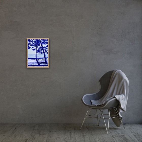 Image 1 of Acrilico su carta Hahnemuhle bianca. Dimensioni 40x30 cm.