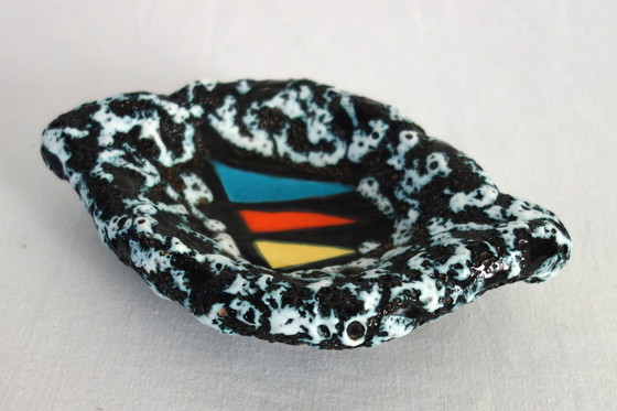 Image 1 of Tazza in ceramica schiumata Vallauris 1950