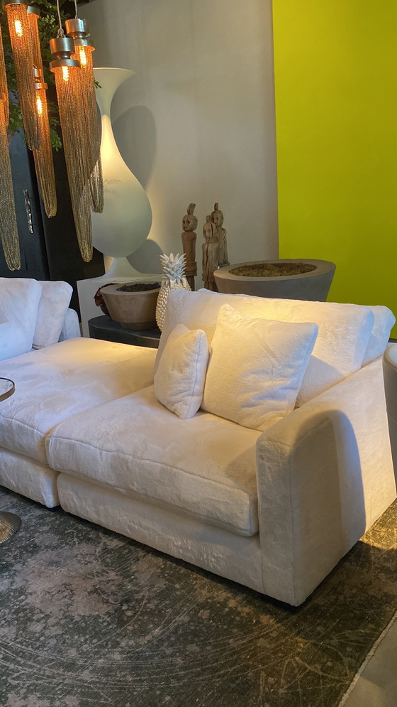 Image 1 of Sofa 3 elements, teddy fabric.