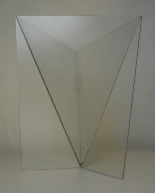 "Delta-Vase", Mart van Schijndel, 1981, Plexiglas, Holland