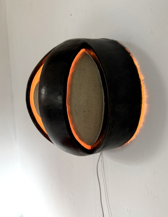 Lampada da parete vintage Vitalist in ceramica, anni '70 – Applique (photo 10 of 15)