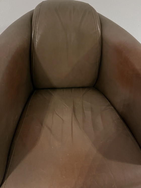 Poltrona a Guscio Timothy Oulton Aviator – Poltrone, Leather, Wood (photo 4 of 5)