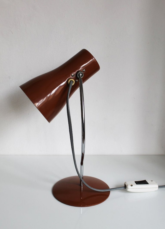 Image 1 of 1960s Mid Century Modern desk lamp by Josef Hurka